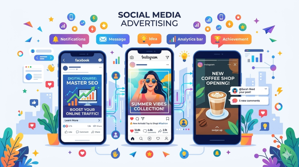 Meta Ads explained for beginners on Meta advertising platforms