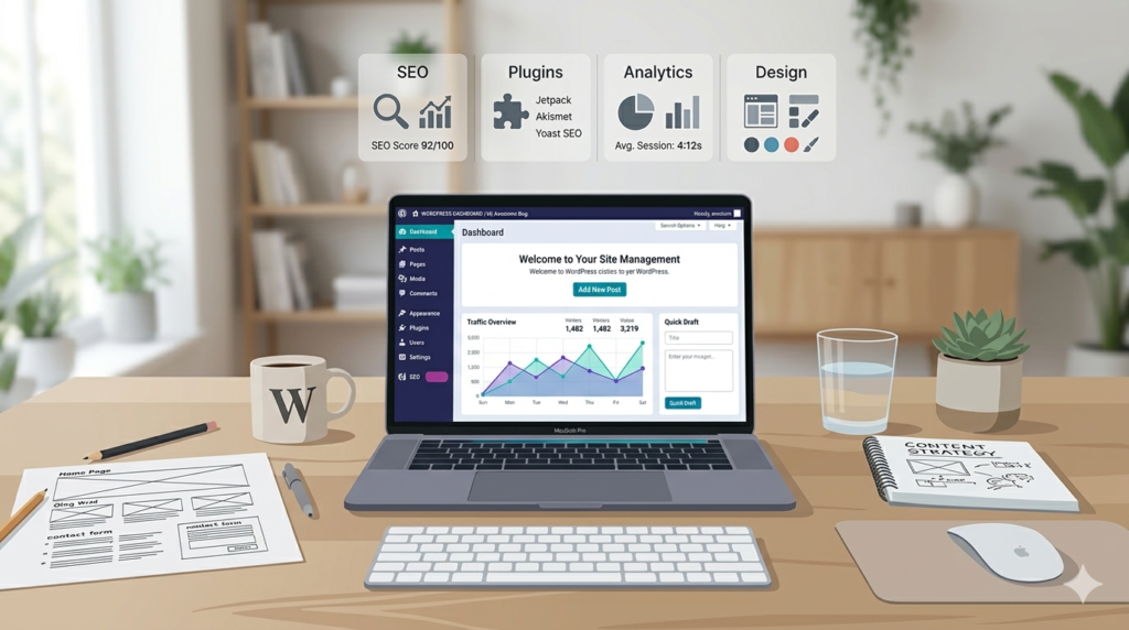 Introduction to WordPress website for beginners